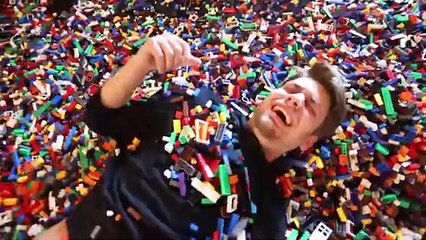 I Put 10 Million Legos in Friend's House