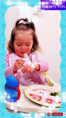 Baby Sister Eats Her Broccoli! Yes Yes Vegetables Playtime! #BabySister #EatsHerBroccoli