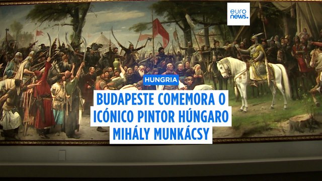 Obras do pintor húngaro Mihály Munkácsy em nova exposição no Museu de Belas Artes em Budapeste
