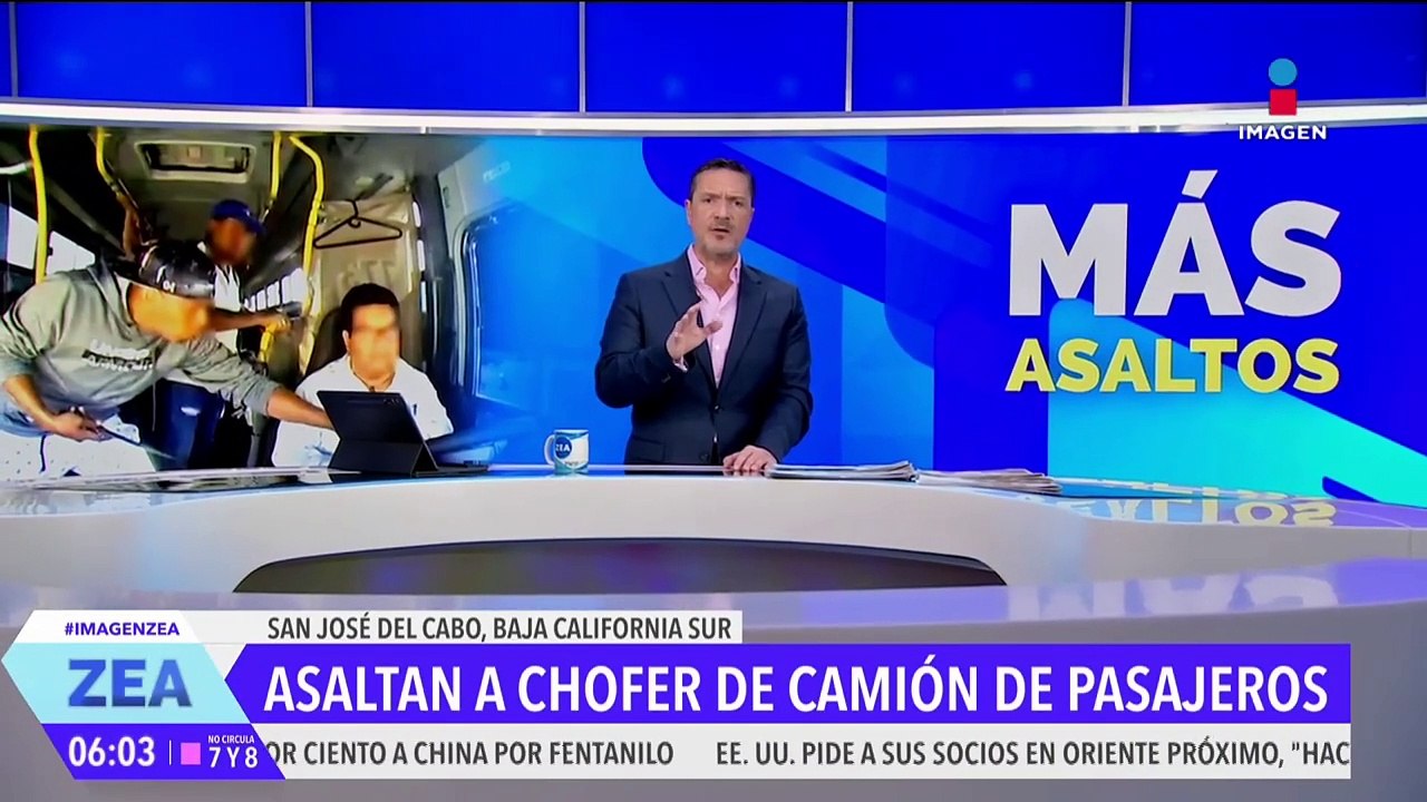Asaltan a chofer de camión de pasajeros en San José del Cabo, Baja California Sur
