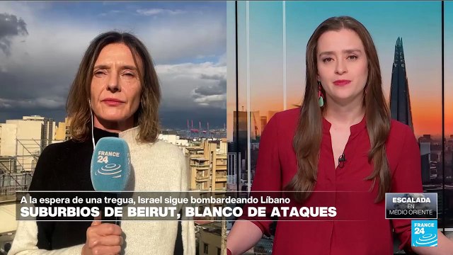 Informe desde Beirut: Israel mantiene ataques en Líbano pese a expectativas de cese el fuego
