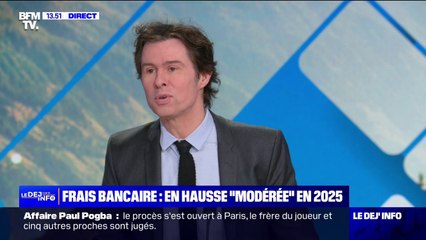 Les frais bancaires en hausse "modérée" en 2025