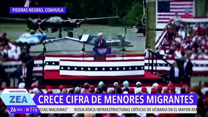 Crece la cifra de menores migrantes en la frontera de Coahuila con Texas