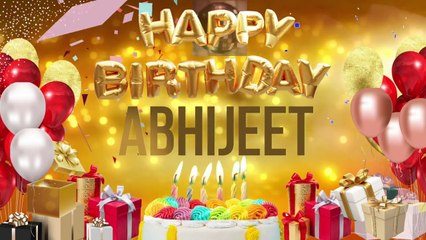 ABHiJEET - Happy Birtahday Abhijeet