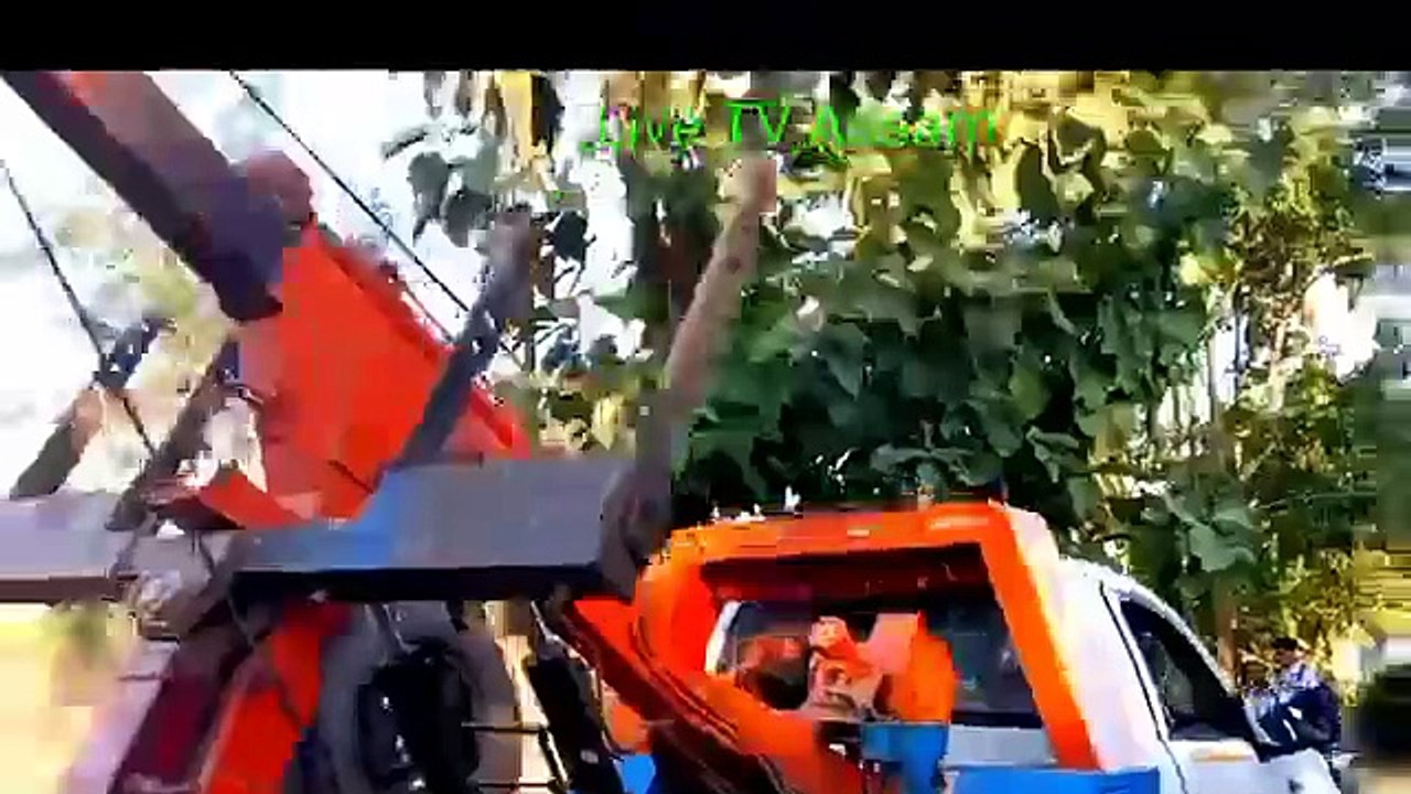 Accident at Nagaon Assam . LIVE TV ASSAM