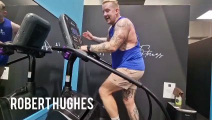 12-hour charity exercise challenge