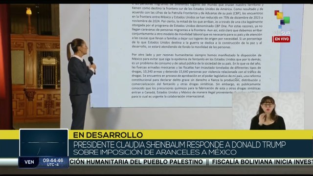 México rechaza imposición de aranceles estadounidenses