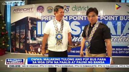 Mas komportable at mabilis na biyahe, hatid ng pinakaunang P2P bus mula Imus, Cavite patungong NAIA