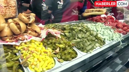 Döner ayranı 1 lira yaptı, 1 ton döneri 3 saatte sattı