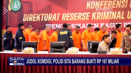 Polisi Tetapkan 24 Tersangka Kasus Judol Komdigi, Sita Barang Bukti Rp 167 M