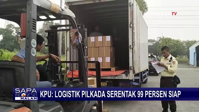 Distribusi Logistik Pilkada 2024, KPU: 99 Persen Siap | SERIAL PILKADA