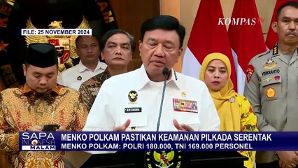 Puluhan Ribu Aparat Keamanan Dikerahkan di Pilkada 2024 | SERIAL PILKADA