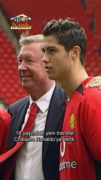 Cristiano Ronaldo'nun Manchester United kariyerindeki ilk golü