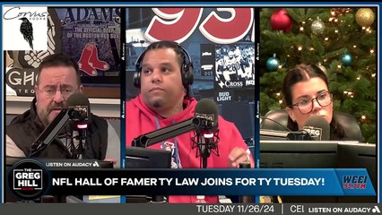 What's  Ty Law's thoughts on Mayo's coaching and Maye's future development?