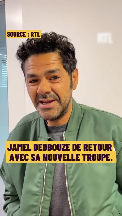 Jamel Debbouze de retour sur les planches avec le Zénith Tour du Jamel Comedy Club.