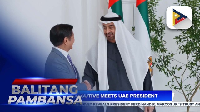 PBBM, UAE president discuss deepening economic, trade, sustainability cooperation