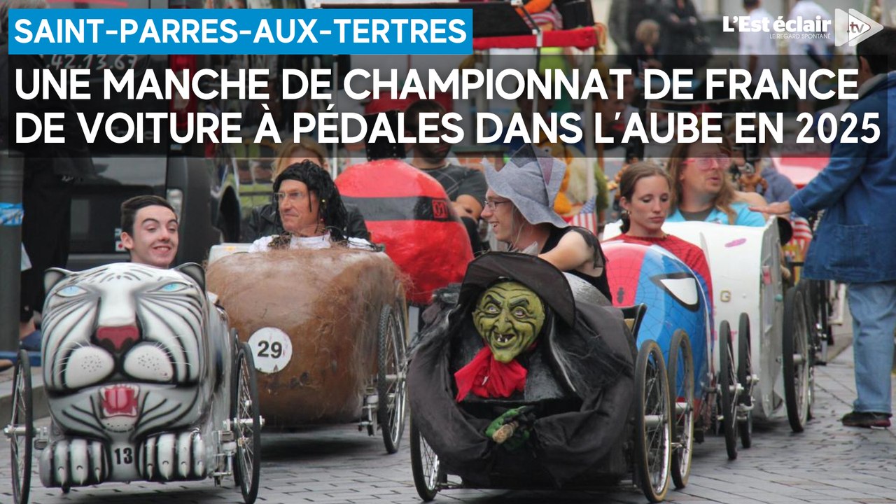 Une course de voitures à pédales en 2025 à Saint-Parres-aux-Tertres