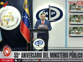 Fiscal Tarek William Saab: Nosotros hemos logrado reconstruir este órgano titular de la acción penal