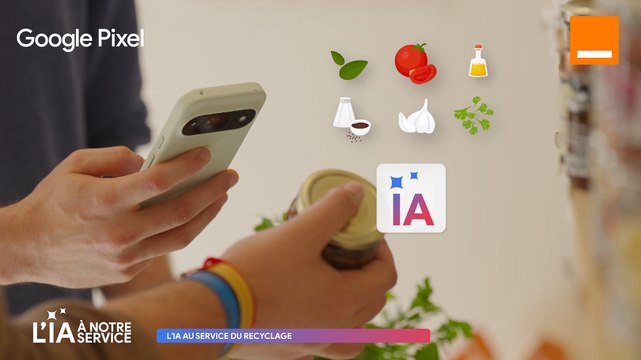 L'IA au service du recyclage - Orange x Google x M6