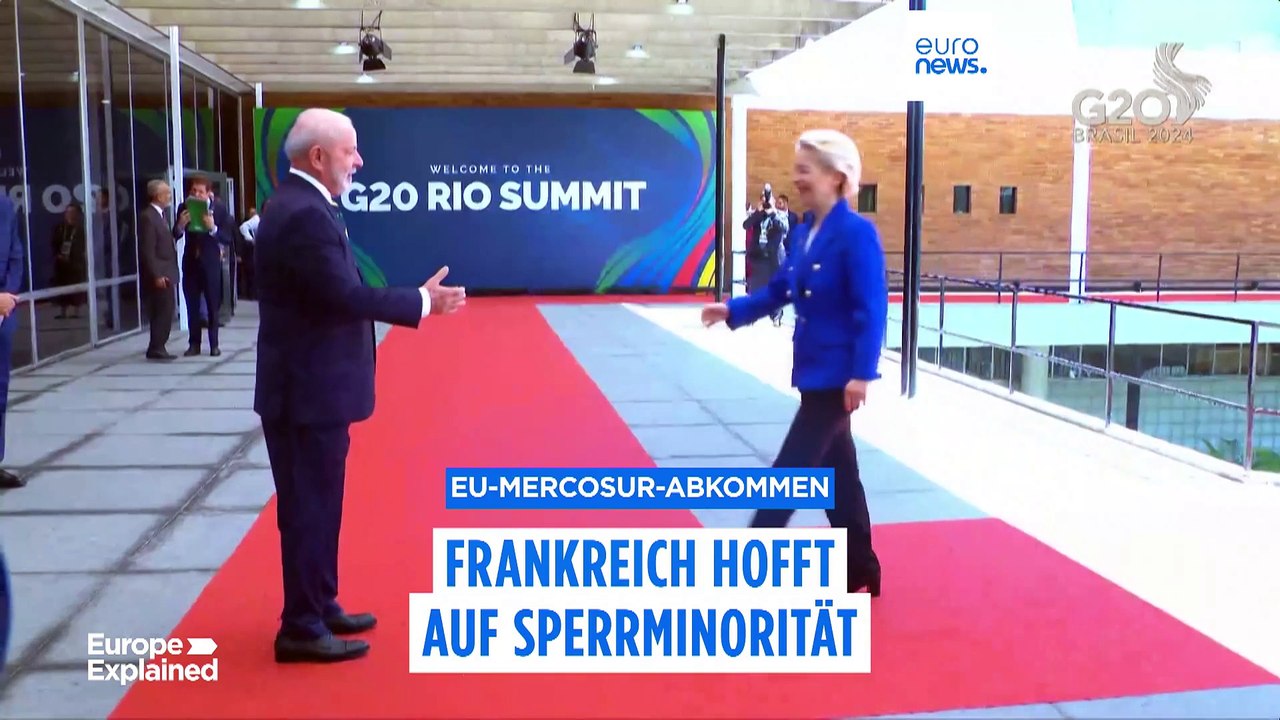 EU-Mercosur-Abkommen: Frankreich will Freihandelsdeal verhindern