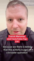 Patrick Mahomes and Travis Kelce Top List