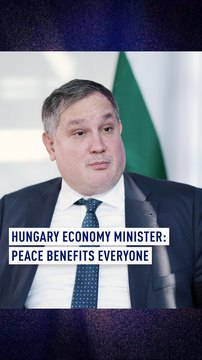 Hungary economy minister: Peace benefits everyone