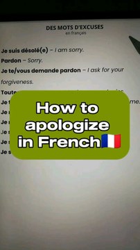 How to apologize in French🇨🇵|Learn and speak french with Alain and Moh 😀