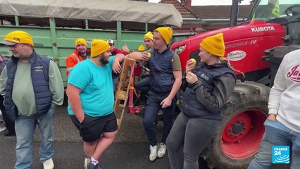 Agricultores franceses presionan contra el acuerdo entre UE y Mercosur