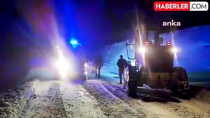 Van'da Kar Yağışı Nedeniyle 9 Mahalle Yolu Kapandı
