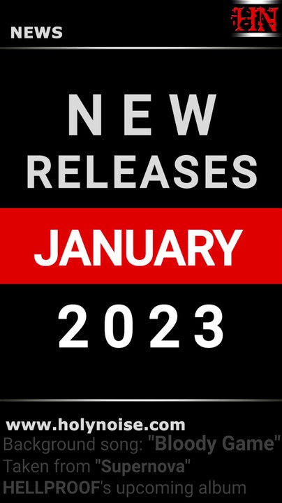 📌 JANUARY  2023 ENERO #AlbumRelease #January2023 #Enero2023 #NewAlbums #NewReleases