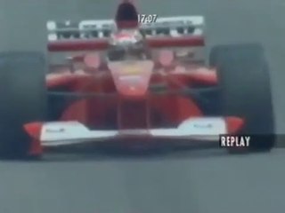 F1 – Michael Schumacher (Ferrari V10) lap in qualifying – Spain 2000