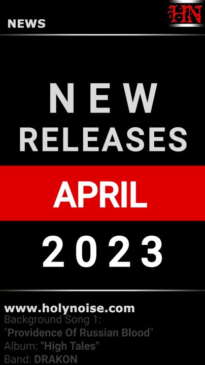 📌 APRIL 2023 ABRIL #AlbumRelease #April2023 #Abril2023 #NewAlbums #NewReleases #SupportTheUnderground