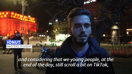 Bucharest residents share views after far-right candidate takes presidential lead