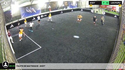 Faute de Mathias B - Scet