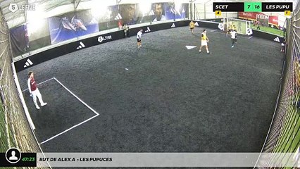But de Alex A - Les Pupuces