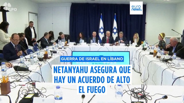 Israel aprueba la propuesta de alto el fuego de 60 días de Hezbolá