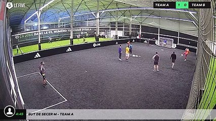 But de Secer M - Team A