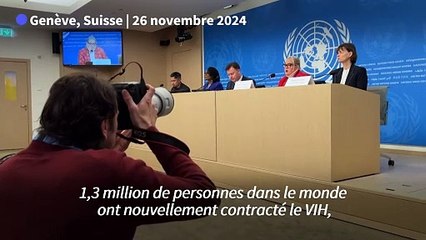 "1,3 million de personnes dans le monde ont nouvellement contracté le VIH" (Onusida)