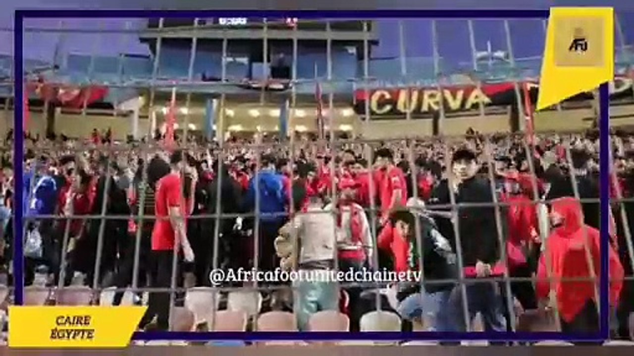 #LDCCAF 🏆 : Ambiance au stade du Caire 🏟️ #AlAhly 🇪🇬 s'est imposé 4-2 contre le #StadeAbidjan 🇨🇮 ⚽🔥🔥