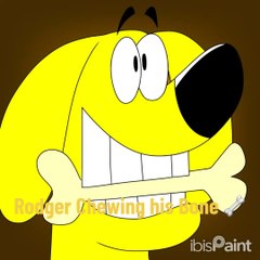 Johnny & Friends: Rodger Chewing his Bone in Speedpaint