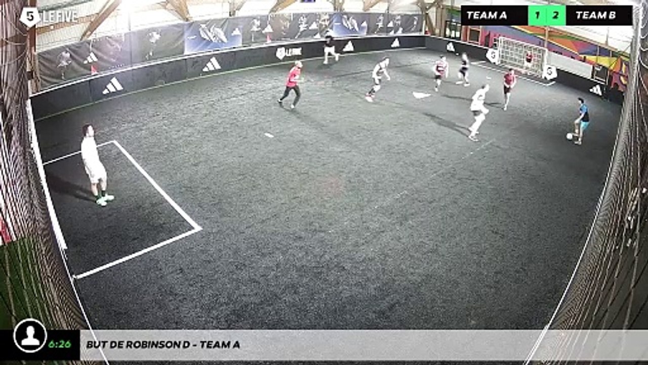 But de Robinson D - Team A