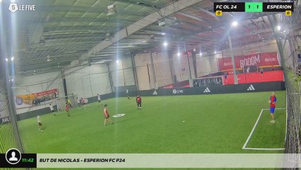 But de Nicolas - Esperion Fc P24