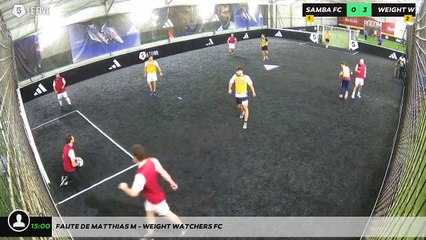 Faute de Matthias M - Weight Watchers Fc