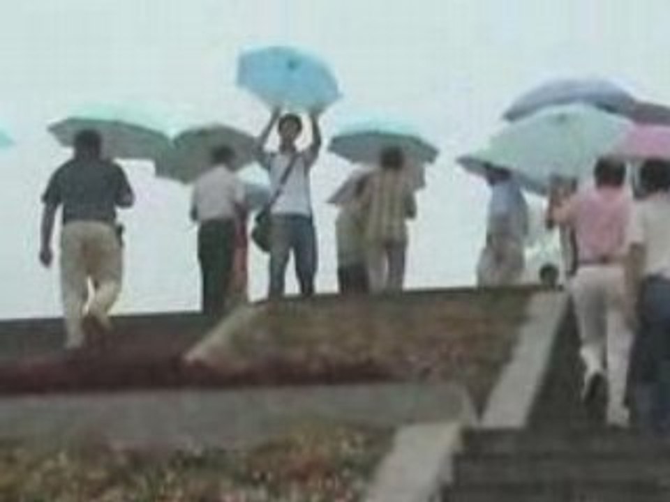 Visite du barrage des trois gorges (Chine)