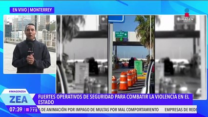 Civiles armado y autoridades se enfrentan en Nuevo León