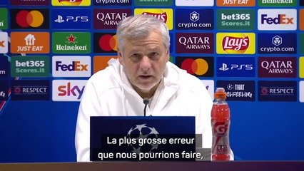 Lille - Genesio : "Les résultats de Bologne sont trompeurs"