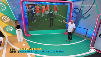 Elia Jr: Cuca será o novo técnico do Santos e deve ser anunciado nesta semana