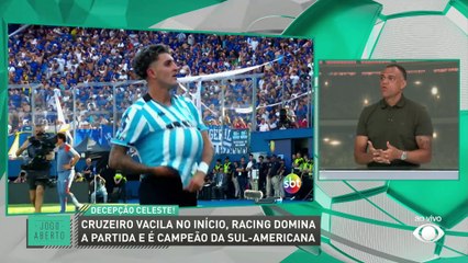 Denílson critica Diniz e diz: ‘Racing mereceu ser campeão, Cruzeiro não fez nada’