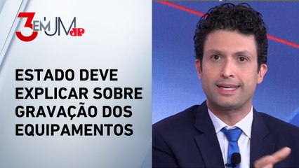 “Não é competência do Executivo e STF”, diz Ghani sobre uso de câmeras policiais em SP