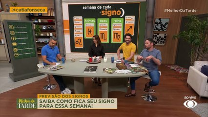 PREVISÃO SEMANAL: Veja horóscopo de 25/11 a 01/12 para o SIGNO DE SAGITÁRIO | Melhor da Tarde